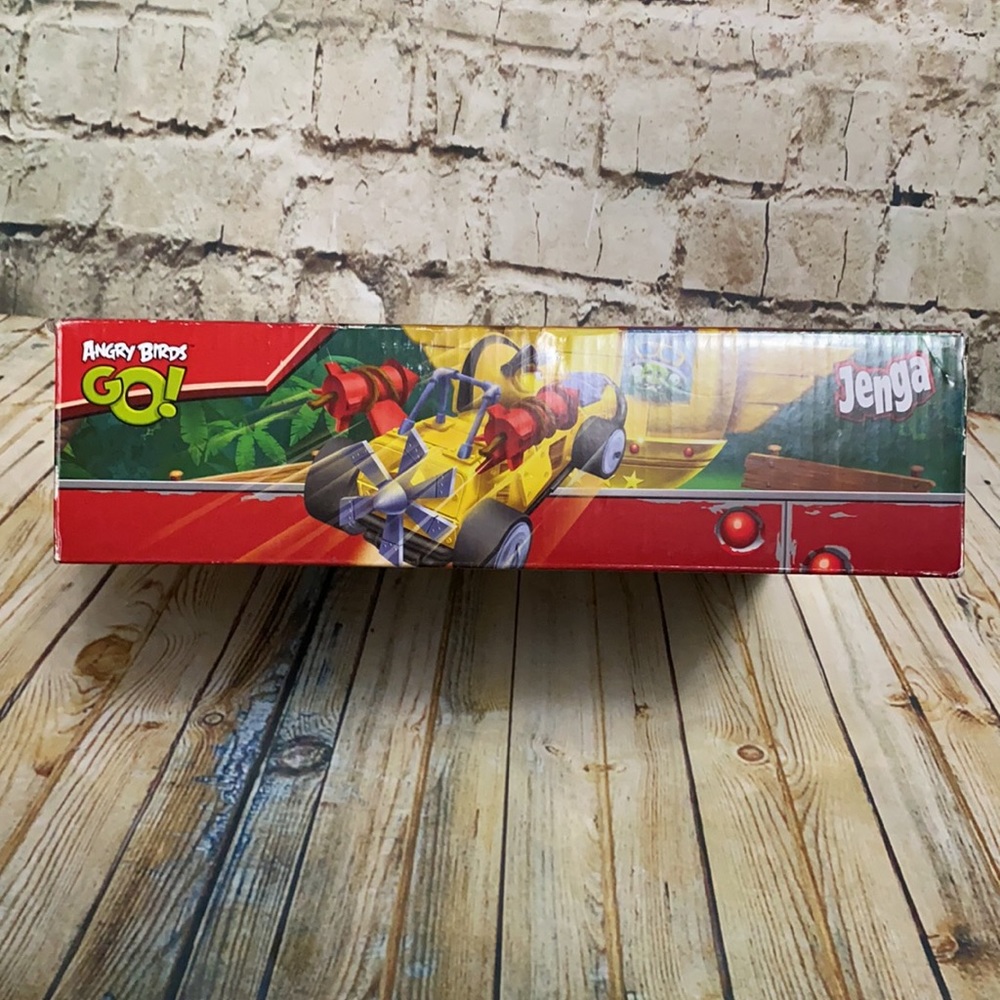 Rare Hasbro Gaming Angry Birds Go! Jenga Trophy Cup Challenge Game actio… - Picture 3 of 8